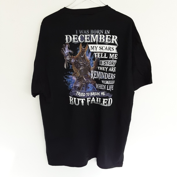 Graphic Tee for December Birthday Sz 2XL NWT - Picture 6 of 7